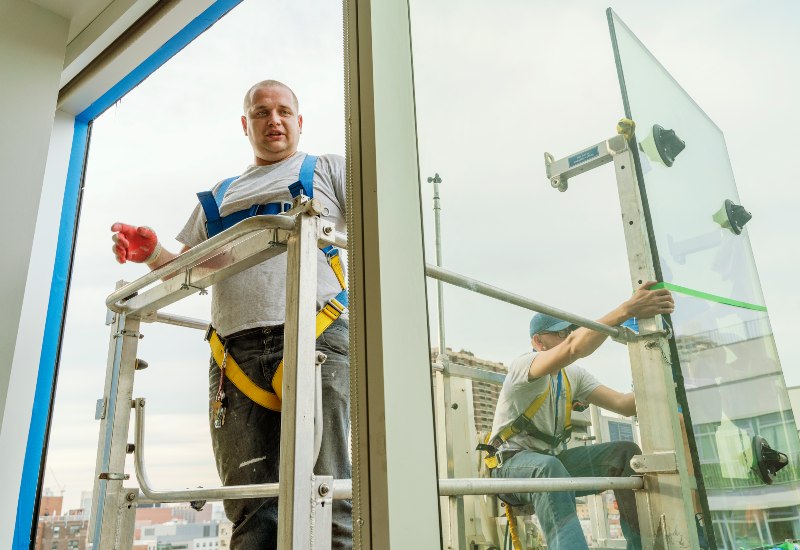 Commercial replacement window installation improving property value in Greater Annapolis Area